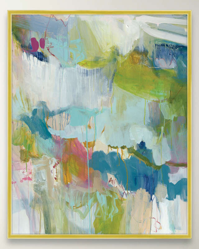 "Just Beaming 2" Framed Giclee